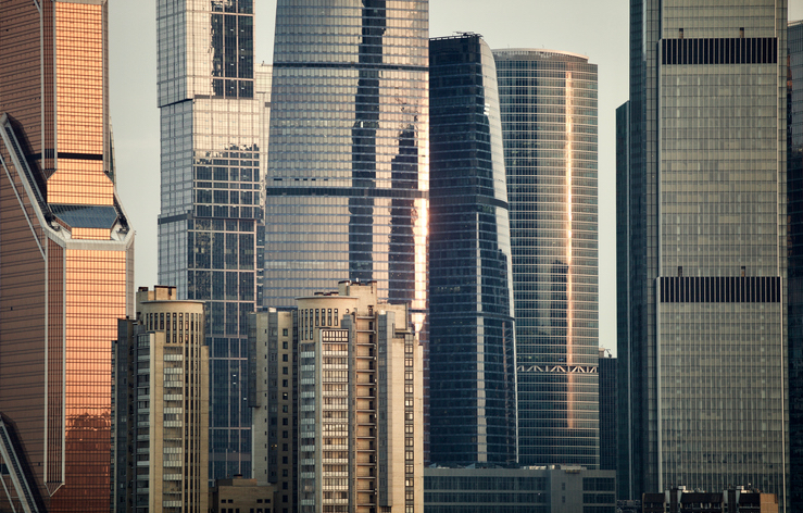 Tall skyscrapers
